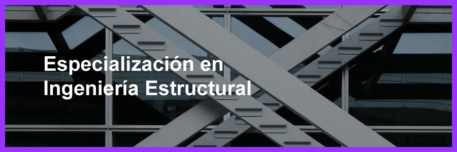 Especialización en Ingeniería Estructural